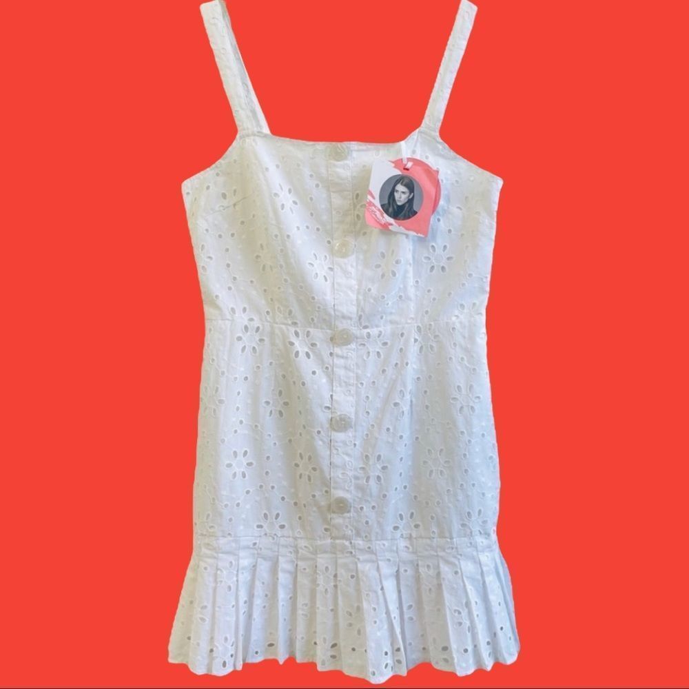 Alexis X Target Eyelet Sleeveless Pleated Dress